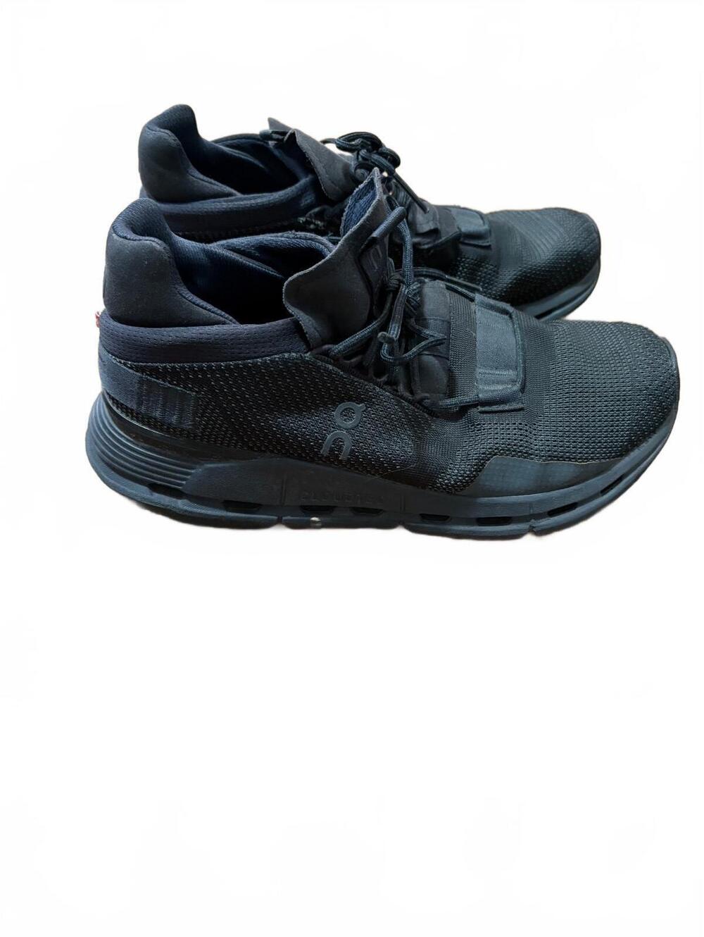 On Cloudnova Women’s 7.5 Black Running Shoes Sneakers CloudTec Athletic